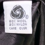 Moda Vintage  Int. Black Wool Coat L / XL Photo 2