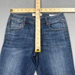 PacSun Jeans Womens Blue 23 Mid Rise Skinniest Medium Frayed Hem Stretch Denim Photo 2