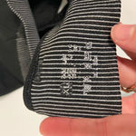 EUC Women’s cross strap tricolor‎ patterned unpadded sports bra XL Black Photo 2