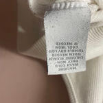 White Ribbed Cropped Tank Top Size M Size M Photo 7