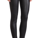 Citizens of Humanity  Black Racer Coated Black Skinny Low Rise Jeans Size 29 Photo 0