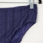  Navy Swim Bottom NWT Size Small Navy Andie Swim Bikini Bottom Photo 1
