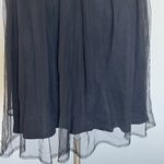 Marie St. Claire Black Beaded Open Back Short Dress Size 4 Photo 7