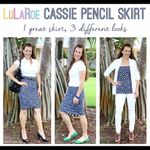LuLaRoe  Paisley Cassie Pencil Skirt Photo 7