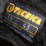 TECNICA Animal Hair Suede Sherpa Lined LaceUp Black Boots Made in Italy VINTAGE Size 8 Photo 1