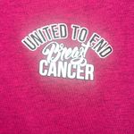 Gildan Rare Huntington Ingalls WOMENS BREAST CANCER SMALL Short Sleeve  T-Shirt/Pink Photo 4