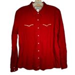 Wrangler  Blues Western Cut Red Shirt Photo 0