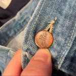 Vintage Sunset Blues By Chic High Rise Straight Leg Flat Front Jeans Split Ankle Blue Size 10 Photo 6