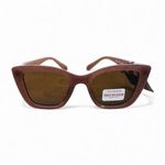 True Religion Lavender Cat Eye Sunglasses 3 Rhinestone Sunbursts at Temples Photo 3