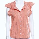 Koch Orange Check Augustus Top Photo 3