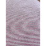 Gap Fit Pink Cream Stripe Breathe Racerback Athletic Tank Top Medium Photo 6