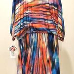 Robbie Bee  Batwing Elastic Band Brush Dress Photo 1