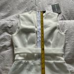 Pretty Little Thing NWT:  White plunge strap midi dress size 4 Photo 5