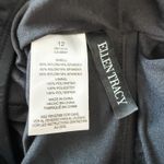 Ellen Tracy NWT One Piece Swim Romper Black Size 12 Black Classic Resort Beach Photo 5