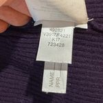 Delta  Airline Zac Posen Passport Plum Gold Button Sweater Cardigan Size Small 68 Photo 4