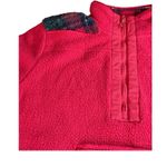 Vineyard Vines Apres Tartan Supershep Shep Shirt Fleece Red Sherpa Size Medium Photo 9