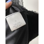 VTG 90s LIA Women's Medium Black Lace Blouse Whimsigoth Grunge Witch Goth USA Photo 5