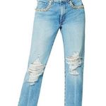 Ramy Brook  Elle Distressed Embellished Jean NWT Size 27 VINWA Photo 0