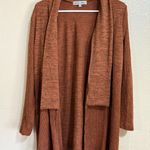 Absolutely Famous  Warm Rust Cardigan Photo 0