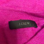 J.Crew Women's Pink Crewneck Long Sleeve Knit Crop Tee Shirt Sweater Top Size S Photo 2
