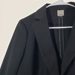 Ecru Women's Size 10 Black Solid Blazer, Work, Fitted, Dress Jacket Photo 2