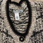 autumn cashmere  Black and White Tweed Jacket Photo 2