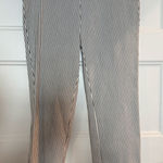 Anne Klein  Black and White Striped Garment Photo 0