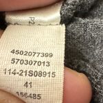 Soma  Long-Sleeve Notch Collar Pajama Top Charcoal Gray Size M Photo 7