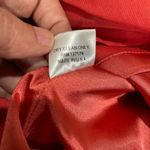 Jenny Yoo Collection Red Ruffle Silk Blend Dress Size 0 Cocktail Wedding $265 Photo 9