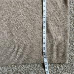 Loft Turtleneck Cream Sweater Neutral Casual Comfy Spring Medium Wool Photo 4