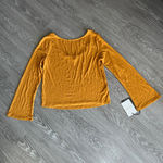 Who Wear What Shirt Womens Small Mustard Yellow Photo 1