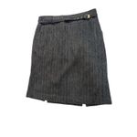 Covington  Skirt Womens 14 Herringbone Gray Black Pencil Career Business Casual Photo 1