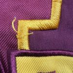 Campus Specialties Size Large Iowa State Pullover Red/Yellow Logo Embroidered Red Photo 2