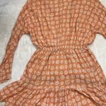 Amuse Society  Women's Spellbound Woven Mini Dress in Cognac Size Small‎ Photo 11