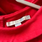 Boden Women’s Red Cotton Blend Button Back Midi Dress Size 8 Red Photo 8