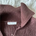 Miss Love  Brown Collar Crop Sweater Photo 4