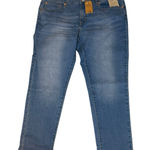 Levi's  Jeans Womens 33 X 27 Blue Boyfriend Stretch Mid Rise Denim Medium Wash Photo 0