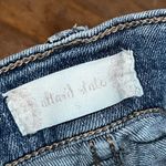 Altar'd State Altar’d State small distressed jeans mid rise 23.5” inseam two toned down side Photo 5