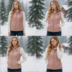 The North Face Aconcagua 550 Down Vest Women’s M Pink Evening Sand F256 Photo 7