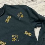 Paul Harris design y2k nye crewneck sweater size large vintage Photo 1