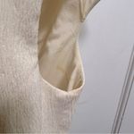 Zac Posen Cream textured crepe a-line dress Photo 10