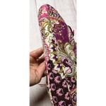 Vera Bradley  Shoulder Bag Purse Purple & Pink‎ Flower Print 11x11x2 Photo 14