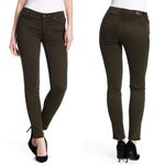 Big star NWT Women's Size 28x30 Alex Mid-Rise Skinny Jeans- Dark Moss Green Photo 1