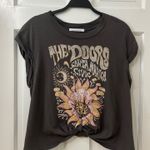 Daydreamer  Sz L The Doors Santa Monica Graphic Knotted T Shirt Boho Festival Photo 0