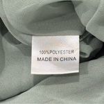 Billy J Chiara Maxi Dress Satin Halter Lace Up Open Back Green Size 8 Bridesmaid Photo 10