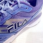 FILA Athletic Running Shoes 5HR18029-484 Women's 8.5 Purple Blue Lace Up Sneaker Photo 2