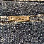 Kancan Sunny Denim Cuffed Roll Hem High Rise Jean Shorts Sz 2XL Blue Photo 5