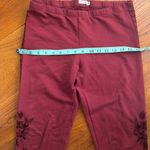 Johnny Was Floral Embroidered Leggings Photo 7