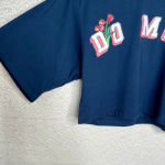 Abound  Blue Floral Do More Cropped Tee Size XS Short Sleeve Casual Photo 4