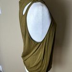 JoyLab Cut Out Side Tie Olive Green Athletic Tank Top Size Medium Photo 8